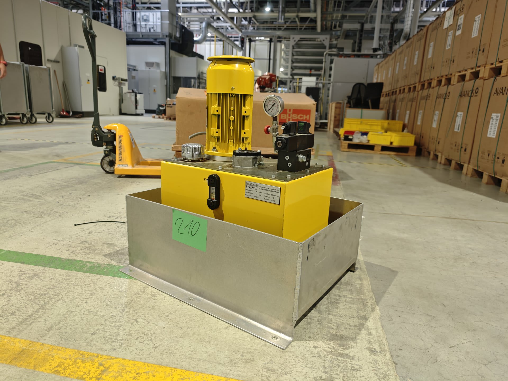 Hydraulic Power Unit EUROFLUID | 2010