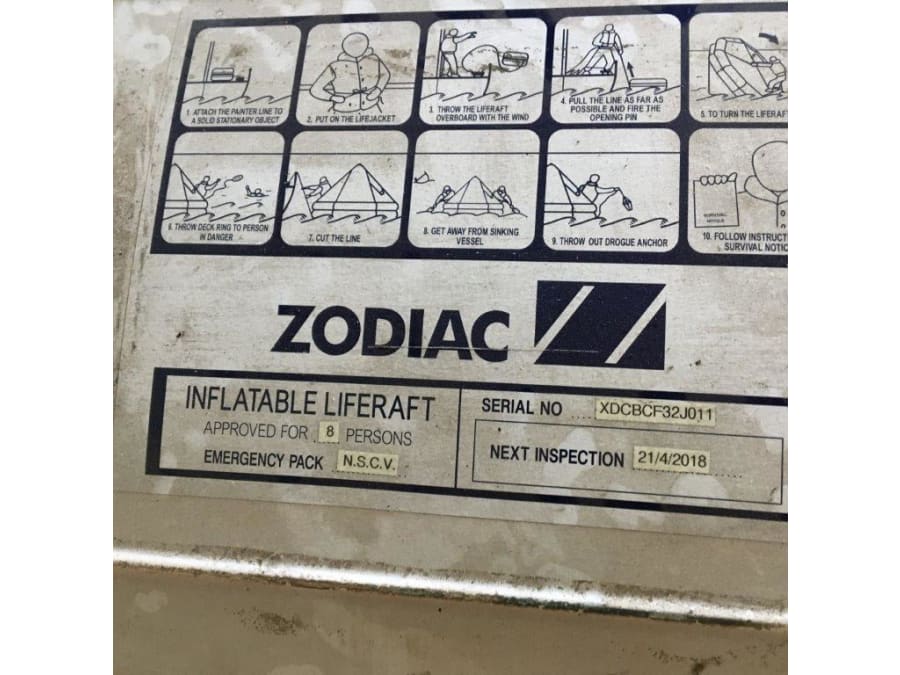 Zodiac Inflatable Life Raft On Now, Solar System Rug 5 215 75r1