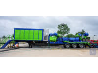 Complete Like New 2020 100-BPM Trailer Mounted Proppant Slurry Frac Blender - Testing Hours Only! - 1