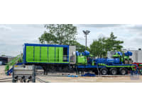 Complete Like New 2020 100-BPM Trailer Mounted Proppant Slurry Frac Blender - Testing Hours Only! - 8