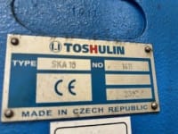 (2) 2002 Toshulin SK-18 CNC Vertical Boring Mills Surplus to GE Aerospace, Wilmington - 10