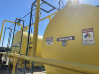 (2) 20,000 Gallon Cap. Fuel Oil Tanks with Contents Surplus to Rolls Royce  - 2