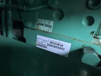 2022 CANOPIED CUMMINS DIESEL GENERATING SET MODEL C330 D5 - 10