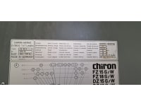 SHORT NOTICE CLOSURE SALE - Chiron CNC Machining Centres - 8