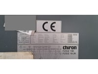 SHORT NOTICE CLOSURE SALE - Chiron CNC Machining Centres - 9
