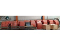 GE Vernova - 16 New/Unused Arcelor Mittal eSteel rolls - Approx 73.6 Tons &amp; 250kg Jib Hoist - 0