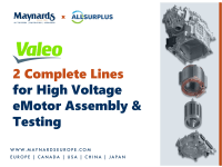 Private Treaty Sale | Valeo | High Voltage eMotor Assembly Lines - 0