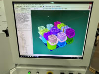 2018 3D Systems S Pro 140 3D Printer with Breakout Unit, Mixing Station &amp; Loading Trolleys - 7