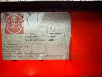Short Notice Sale Due to New Investment - 2018 Kerf RUR 2500 Plasma Cutting Machine  - 10