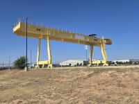 Online Auction / Make Offer 2010 GH Double Girder Traveling Gantry Crane Surplus to GE Onshore Wind - 1