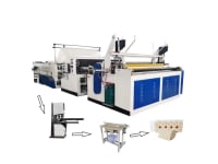 2025 Yuancui YC-2600 Toilet Roll Manufacturing Machine &amp; FOER Electric Counterbalance Forklift Auction - 2