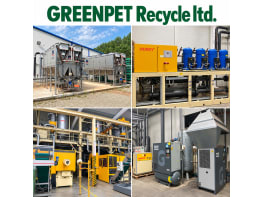 Online Auction | Complete PET Preform Production Line with 3pcs HUSKY HyPET 225 injection machines, 48-Cavity Molds