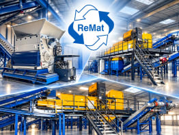 Online Auction | REMAT - Production Equipment for Plastic Waste Sorting and Baling Line