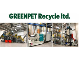 Online Auction | Greenpet - PET Recycling Plant with granulating, pelletizing, extrusion, wastewater treatment
